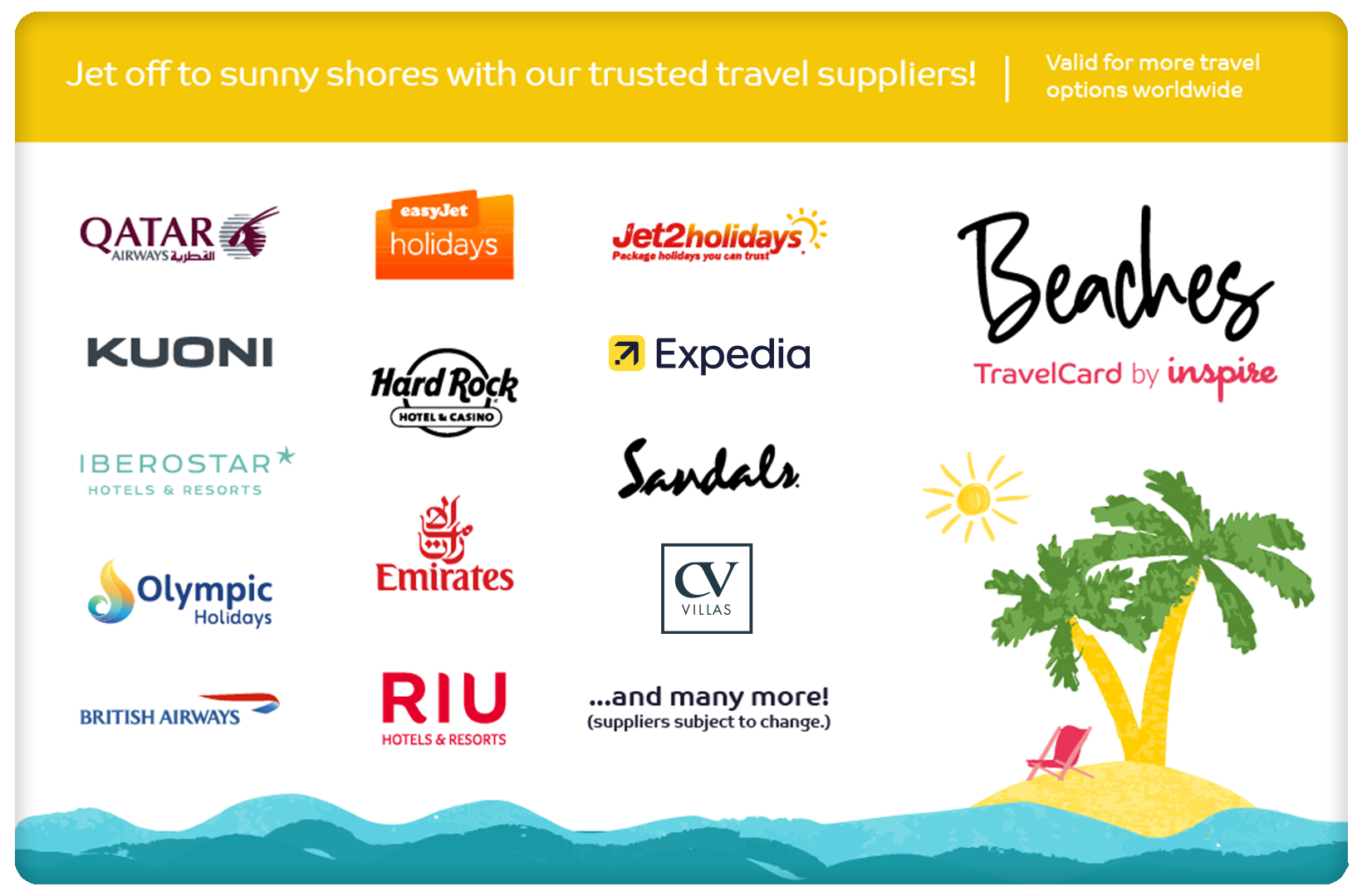 travel vouchers uk