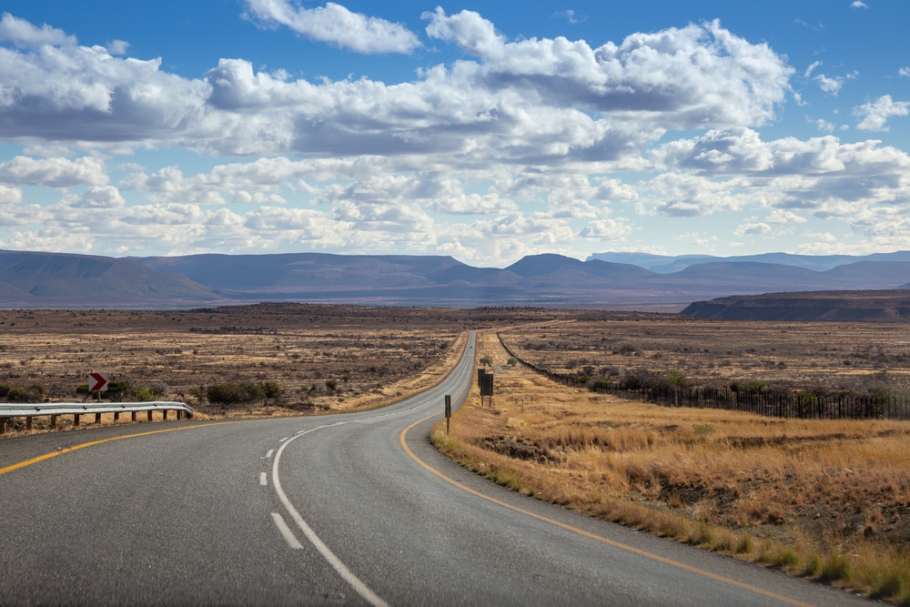 Scenic road trip through South Africa