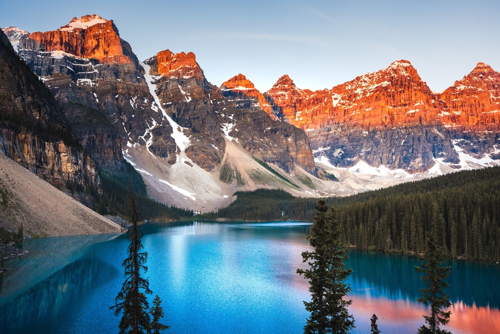 Spectacular Canadian mountain landscape