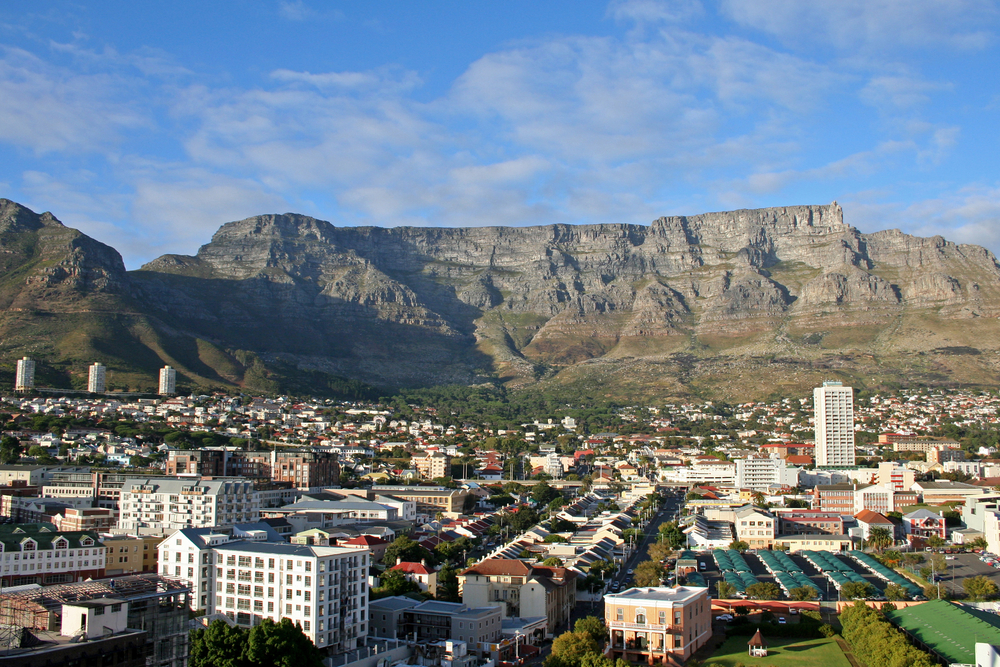 Cape Town and Table Mountain